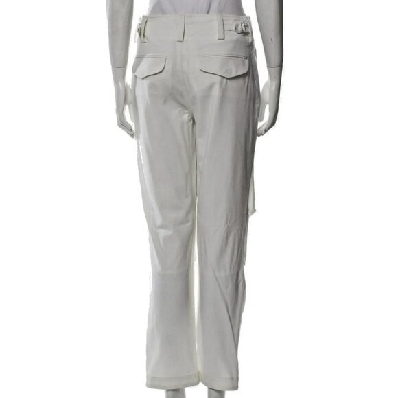 Nells Nelson Cream Virgin Wool Pants – Size M/40IT – High-Rise – Straight Leg - Picture 8 of 8